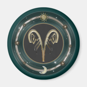 Imanes del Rótulo del zodiaco del aries