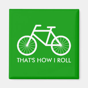 Imanes divertidos para bicicleta para fanáticos de