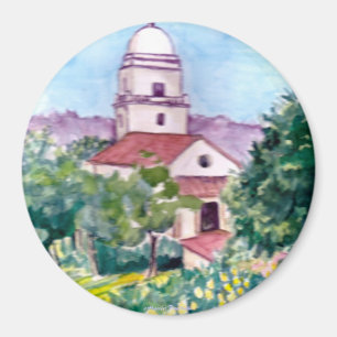 IMANES - "ESCUELA VIEJA" ARTE DE ACUARELA - REGALO