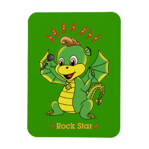 Imanes flexibles de Rockstar™ del dragón