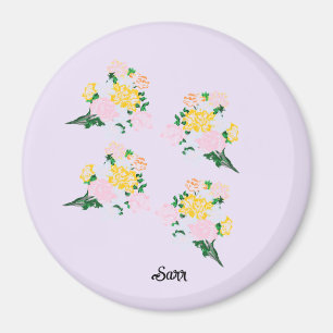 Imanes : Flores de primavera