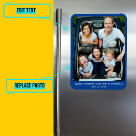 Imanes fotográficos de momentos especiales (retrat