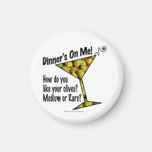 IMANES La Cena Corre De Mi, ¿Aceitunas? ¿Medianame