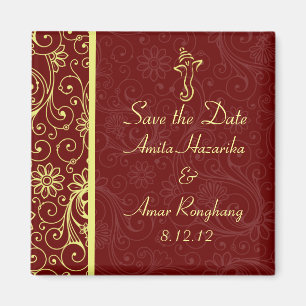 Imanes para regalos de boda de Ganapati