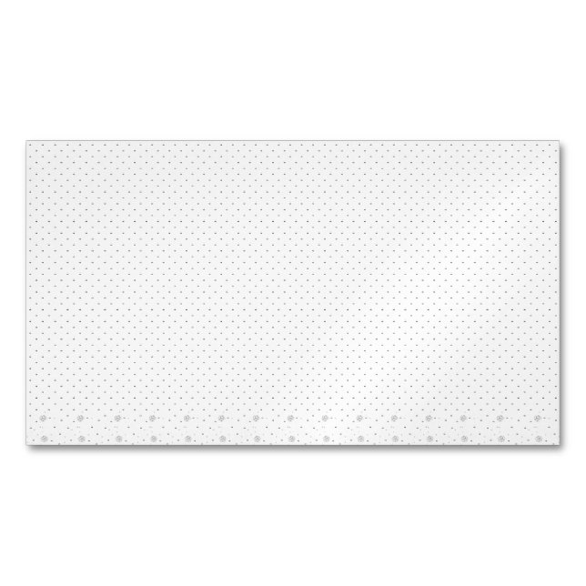 Imanes para Tarjetas de Negocios | Estilo Moderno  (Anverso)
