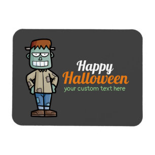 Imanes personalizados de Frankenstein de Halloween