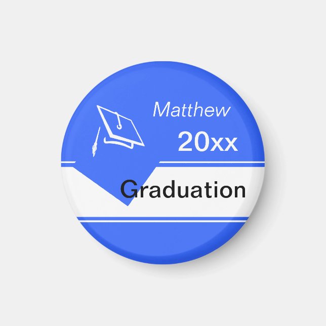 Imanes personalizados de graduación (Frente)