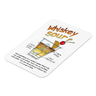 IMANES - RECETA DE COCTEL WHISKEY SOUR Y ARTE