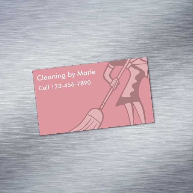 Imanes retros del negocio de la limpieza (In Situ)