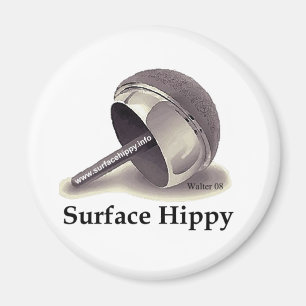 Imanes superficiales del hippy
