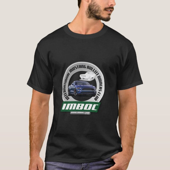 IMBOC '19 Kona Blue (Hombres) - Camiseta negra (Anverso)