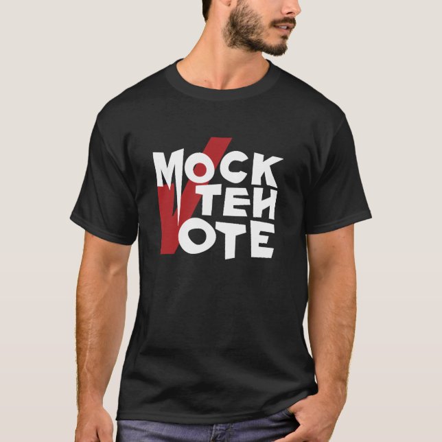 Imite la camisa del negro del voto (Anverso)