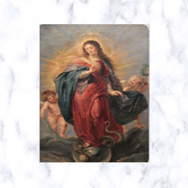 Immaculada tarjeta de concepción y oración de la s (Subido por el creador)