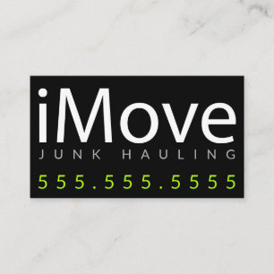 iMove. Acarreo de los desperdicios o tarjeta de