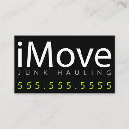 iMove. Acarreo de los desperdicios o tarjeta de