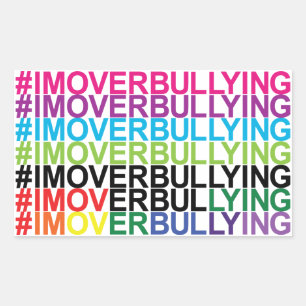#IMOVERBULLYING Pegatinas de #Proud2BNaturalMe