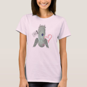 Imp de una camiseta del ángel