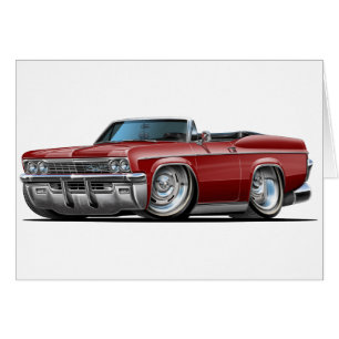 Impala Maroon Convertible 1965-66