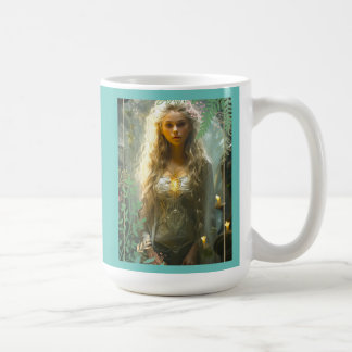 Imparcialidad en la taza de café en el jardín