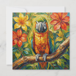 Impastos Colorful Parrot  