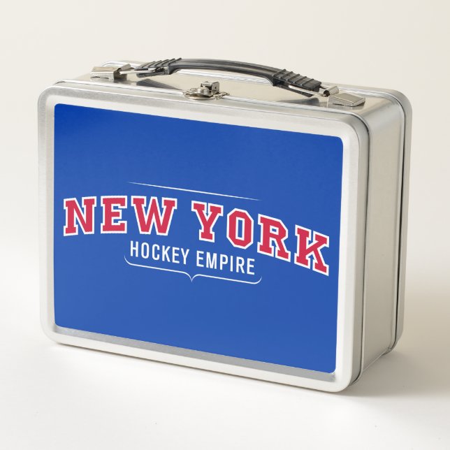 Imperio del hockey de Nueva York - Blue Lunch Box (Anverso)