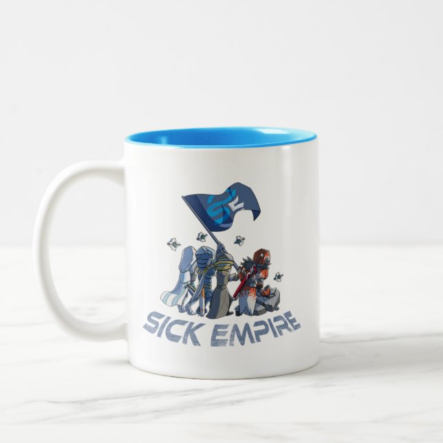 Imperio enfermo - taza 1 de la bandera del destino (Izquierda)