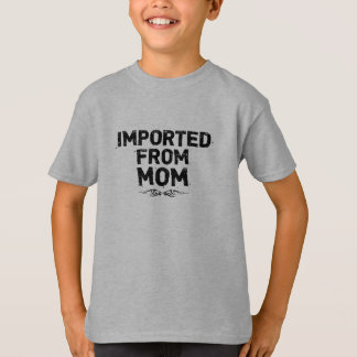 Importado de la mamá (diseño negro) - la camisa