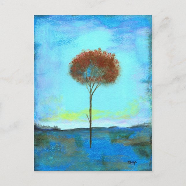 Importante - Tarjeta postal - De Pintura Original (Anverso)