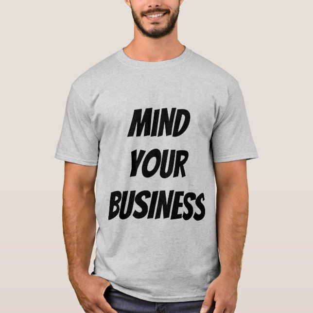 Importe de su camiseta del negocio (Anverso)