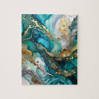 Imposible rompecabezas abstracto de rompecabezas d