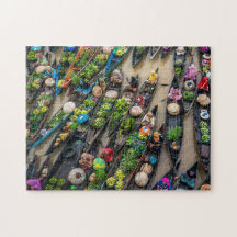 Imposible rompecabezas - Mercado flotante