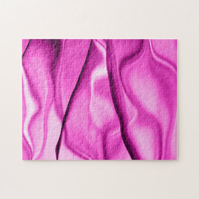 Imposible rompecabezas regalo de broma rosa (Horizontal)