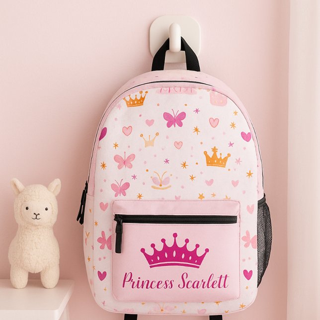 Impresa Chicas adoran mochila de la corona de la princesa  (Subido por el creador)