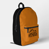 Cota de aventura mínima de mochila amarilla para s