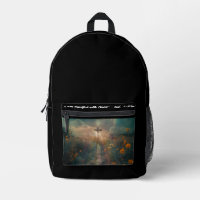 Crucificado con la mochila de Cristo