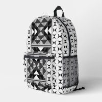 Cuatro montañas en la mochila de carbón vegetal