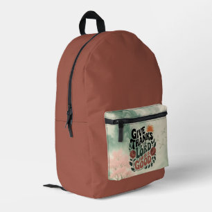 Impresa Dar Gracias - Mochila Cristiana