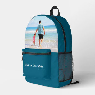 Impresa Diseña Tu Propia Mochila De Fotos Con Texto Person