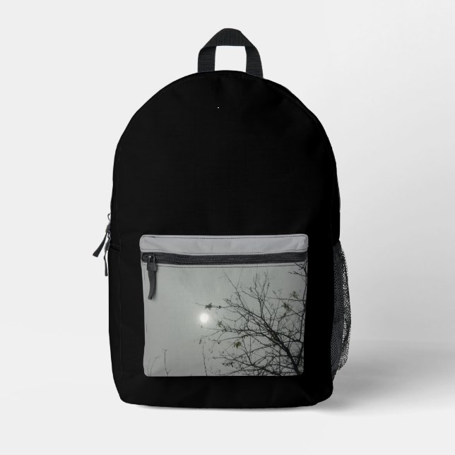 IMPRESA DISEÑO DE ESTILO ECO GENIAL PARA MOCHILA (Anverso)