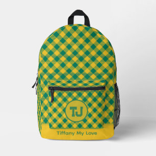 Impresa Edgy Bacheler Mochila De Baloncesto De Fin De Sema