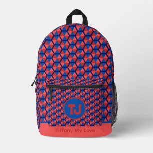 Impresa Elegante mochila de Chicas deportivos para estudia