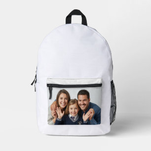 Impresa Elegante Mochila Personalizada con Foto y Texto
