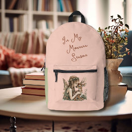 Impresa En mi mami temporada Woodland Diaper Bag mochila