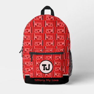 Impresa Equipo De Moda De Vuelta A La Mochila Del Profesor