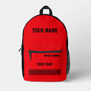 Impresa Equipo de porristas de animación Mochila Personali