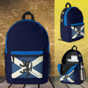 Impresa Escocia, mochila Rampant, bandera escocesa/vintage
