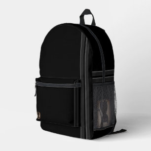 Impresa figdewdrops Blinky el Murciélago Mochila Negra