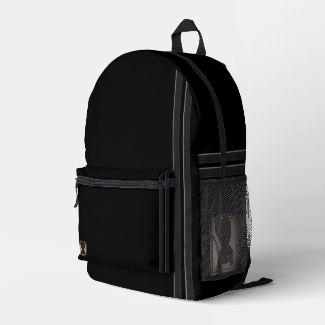 Impresa figdewdrops Blinky el Murciélago Mochila Negra (Esquina derecha trasera )