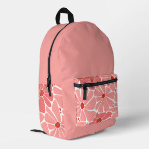 Impresa Floral All-Over-Print Mochila
