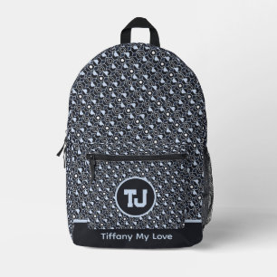 Impresa Hermosa Mochila Monogramada Vacacional Para Chicas